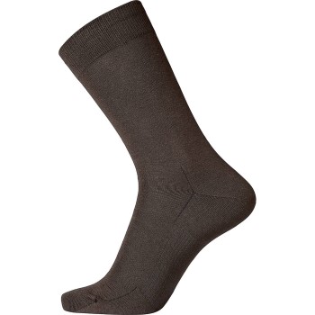 Egtved Strømper Cotton Socks Mørkbrun  Str 40/45