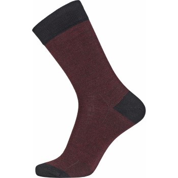 Egtved Strømper Twin Wool Cotton Sock Rød Str 40/45