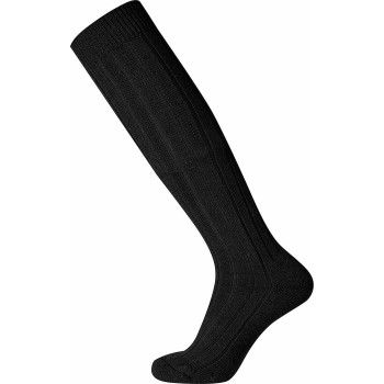 Egtved Strømper Wool Heavy Kneehigh Sock Sort uld Str 45/48 Herre