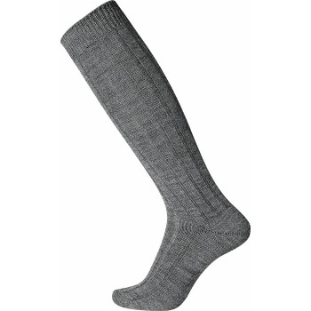 Egtved Strømper Wool Kneehigh Sock Lysegrå Str 40/45 Herre