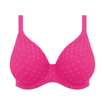 Elomi Bazaruto Underwire Plunge Bikini Top Rosa polyamid F 85 Dame