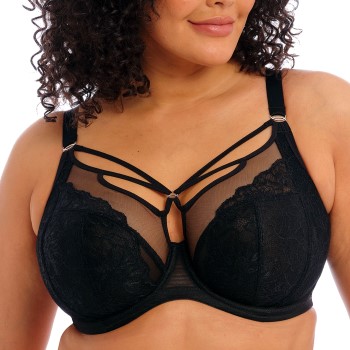 Elomi BH Brianna Underwire Plunge Bra Sort J 90 Dame