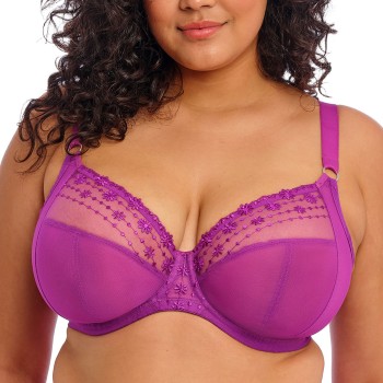 Elomi Bh Matilda Underwired Plunge Bra Fuchsia/Lilla J 80 Dame