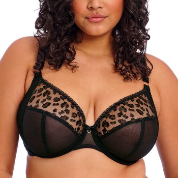 Elomi BH Namrah Underwire Bandless Plunge Bra Sort I 85 Dame