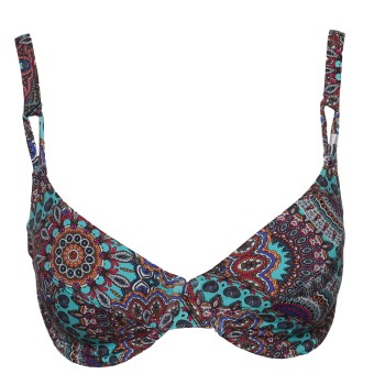 Esprit Fraser Beach Underwire Bikini Turkis Mønster C 40 Dame