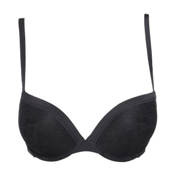 Esprit BH Hollis Ave Classic Push Up Bra Mørkgrå  D 75 Dame