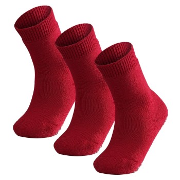 Se Falke KGaA Falke Strømper 3P Catspads Kids Rød Str 27/30 Barn ved Timarco