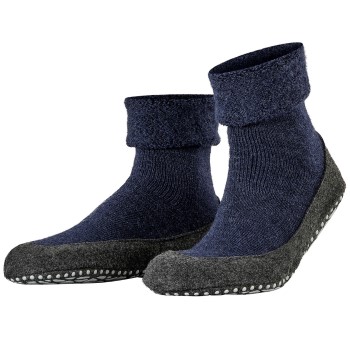 Falke Strømper Cosyshoe Adult Blå uld Str 39/40 Herre