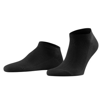 Falke KGaA Falke Strømper Family Sneaker Socks Sort bomuld Str 43/46 Herre