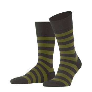 Falke KGaA Falke Strømper Sensitive Mappd Line Socks Grøn bomuld Str 43/46 Herre