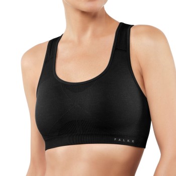Falke BH Women Madison Low Support Sports Bra Sort polyamid Medium Dame