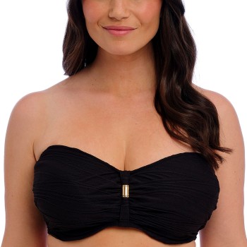 Fantasie Beach Waves Underwire Bandeau Bikini Sort polyamid F 75 Dame