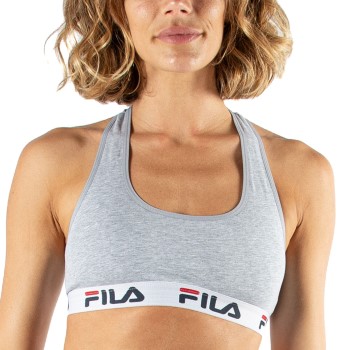 FILA BH Urban Women Sports Bra Grå bomuld Medium Dame