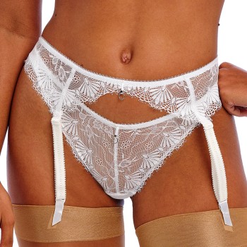 Freya Strømpebukser Fascinate Suspender Hvid Large Dame