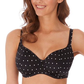 Freya Jewel Cove Sweatheart Padded Bikini Top Sort F 80 Dame