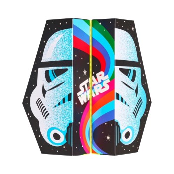 Happy socks Strømper 6P Star Wars Stormtrooper Gift Box Flerfarvet bomuld Str 36/40