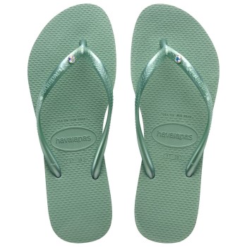 Havaianas Slim Crystal SW II Sand Str 41/42 Dame