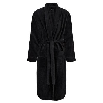 JBS Bath Robe Sort bomuld Small Herre