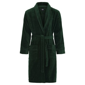 JBS Bath Robe Mørkgrøn  bomuld Medium Herre