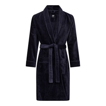 JBS Bath Robe Marineblå bomuld XX-Large Herre