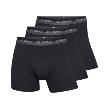 JBS 3P Hemp Tights Boxers Sort økologisk bomuld Medium Herre