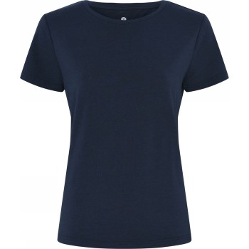 JBS of Denmark Basic Tee Bamboo Blend FSC Marineblå Large Dame