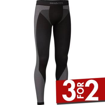 JBS Lange Underbukser Proactive Long Johns Baselayer 429-21 Sort L/XL Herre