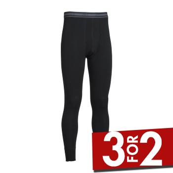 JBS Lange Underbukser Wool 99421 Long Johns Sort uld Small Herre