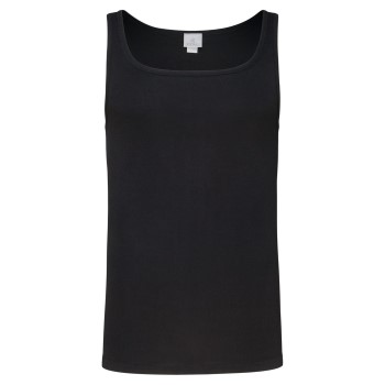 Jockey Cotton A-Shirt Sort bomuld Small Herre