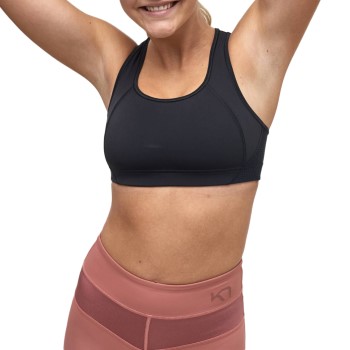 Kari Traa BH Trud Bra Sort Small Dame