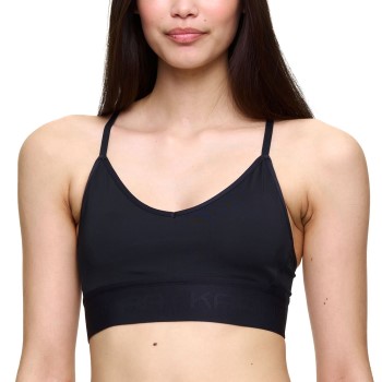 Kari Traa BH Var Sports Bra Sort polyester Large Dame