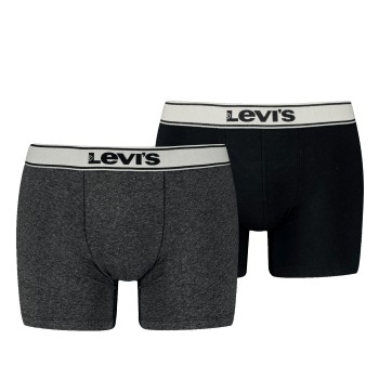 Levis 2P Base Vintage Boxer Sort bomuld Large Herre