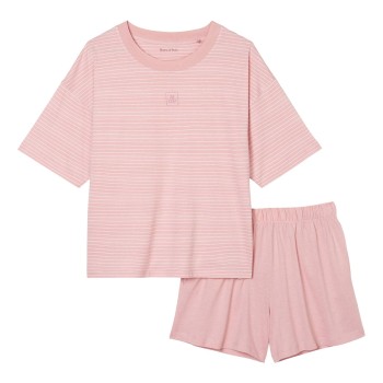 Marc O'Polo Marc O Polo Organic Cotton Short Pyjama Set Lyserosa bomuld Large Dame