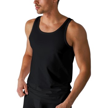 Mey Dry Cotton Athletic Shirt Sort Small Herre