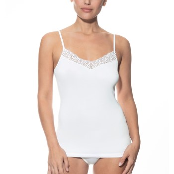 Mey Emotion Elegance Spaghetti Top Hvid 40 Dame