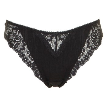 Se Missya Trusser Dorrit String Sort polyamid 42 Dame ved Timarco