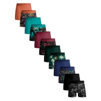Muchachomalo 12P Cotton Stretch Golden Boxers Flerfarvet bomuld Small Herre