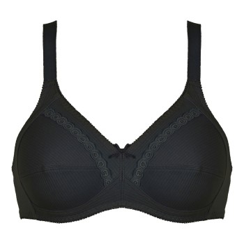 NATURANA BH Cotton Soft Bra Sort bomuld A 90 Dame