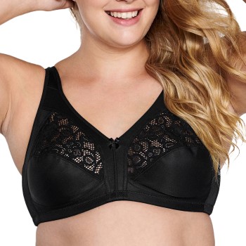 NATURANA BH Everyday Soft Bra Sort polyamid G 75 Dame