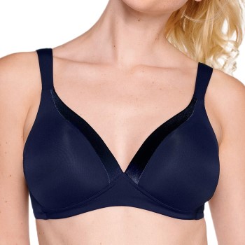 NATURANA BH Everyday Wednesday Padded Soft Bra Marineblå polyamid C 80 Dame