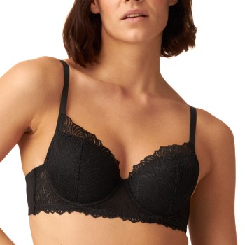 NATURANA BH Friday Padded Underwired Bra Sort polyamid E 75 Dame