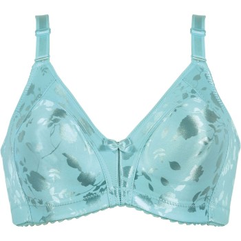 NATURANA Bh Heritage Minimizer Soft Bra Floral Aqua polyamid C 85 Dame