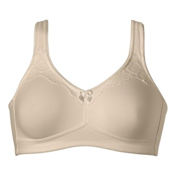 NATURANA Bh Molded Cotton Soft Bra Beige bomuld B 105 Dame