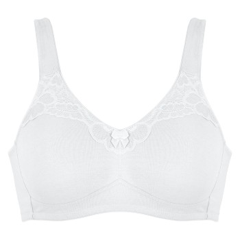 NATURANA BH Molded Cotton Soft Bra Hvid bomuld C 85 Dame
