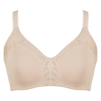 NATURANA BH Powerlace Minimizer Sidesmoother Soft Bra Beige E 80 Dame