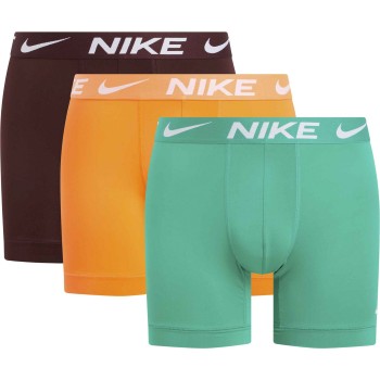 Nike 9P Everyday Essentials Micro Boxer Brief Grøn/orange polyester X-Large Herre