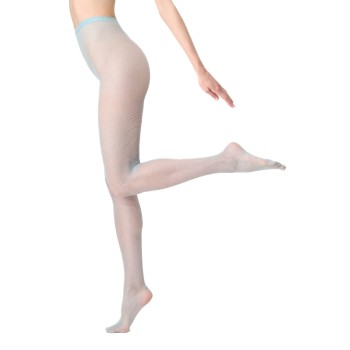 Oroblu Strømpebukser All Colours Tricot Mesh Tights Lysegrøn polyamid L/XL Dame