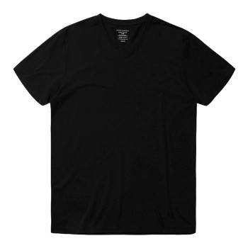 Panos Emporio Bamboo V-neck Tee Sort Large Herre