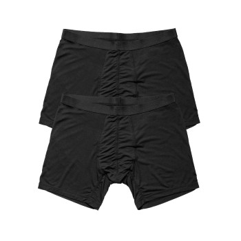 Panos Emporio 2P EcoVero Pouch Boxer Sort økologisk bomuld X-Large Herre