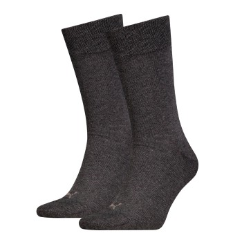 Puma Strømper 2P Classic Piquee Socks Antracit Str 43/46 Herre